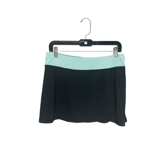 Champion pull on stretch athletic golf skort light blue black womens size medium - Picture 1 of 6
